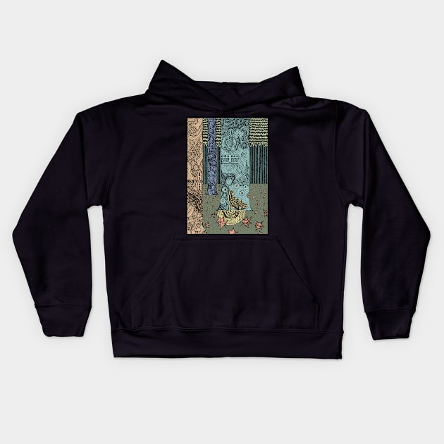 Keeper of the Grove Kids Hoodie by Hinterlund